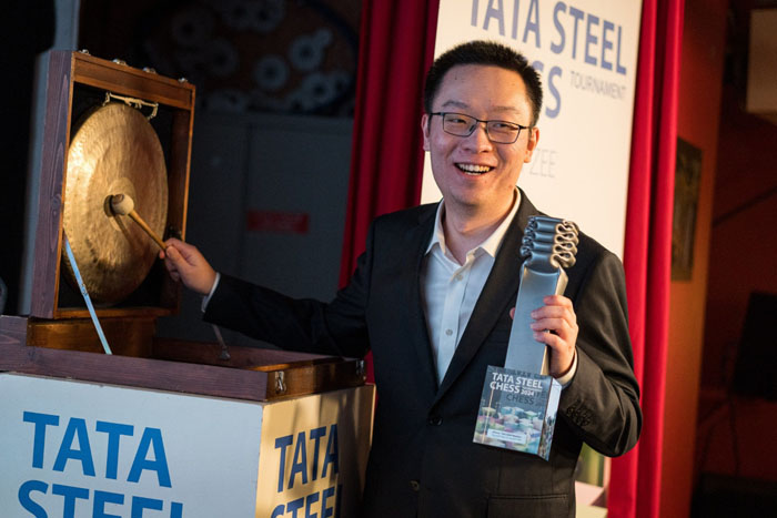 Wei Yi wins tata